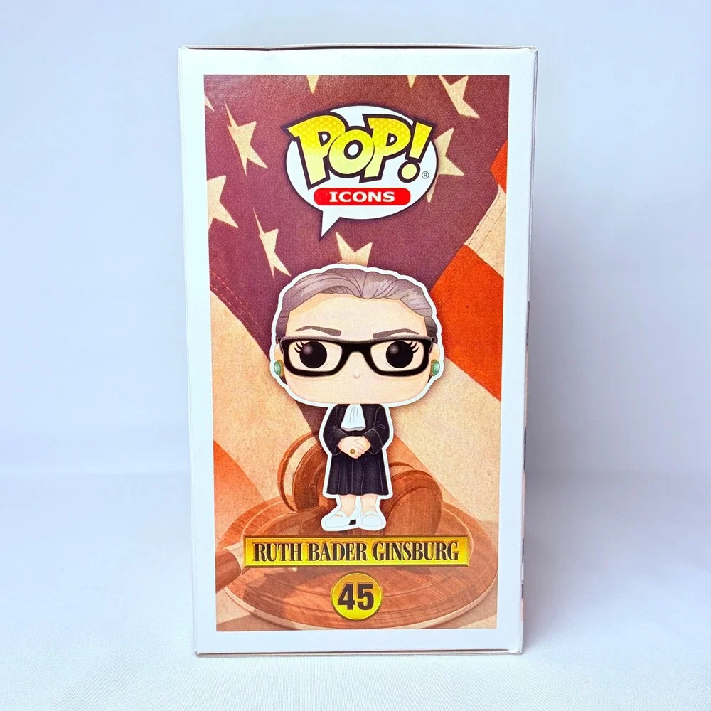 Funko Pop Ruth Bader Ginsburg 45 Black American History RBG Figure